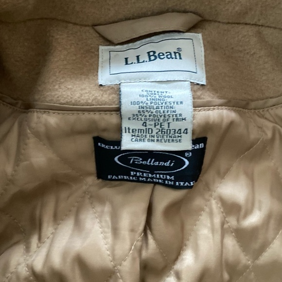 L.L bean coat lightly used - Picture 2 of 3